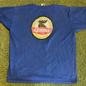 Vintage Gallo Cerveza Navy Blue T